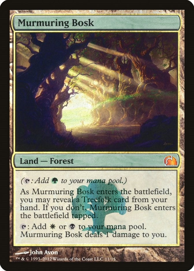Image for Murmuring Bosk (11) (V12) - Magic: The Gathering