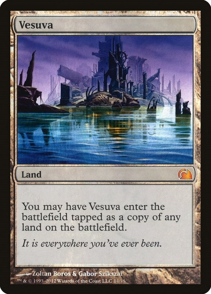 Image for Vesuva (14) (V12) - Magic: The Gathering
