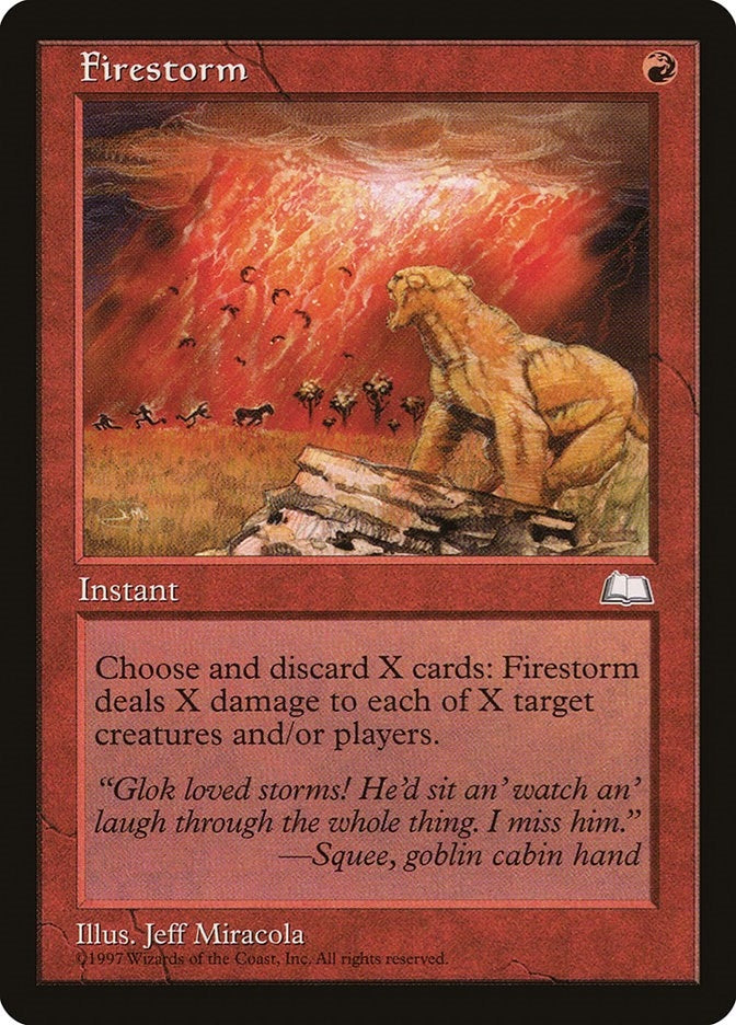 Image for Firestorm - Magic: The Gathering