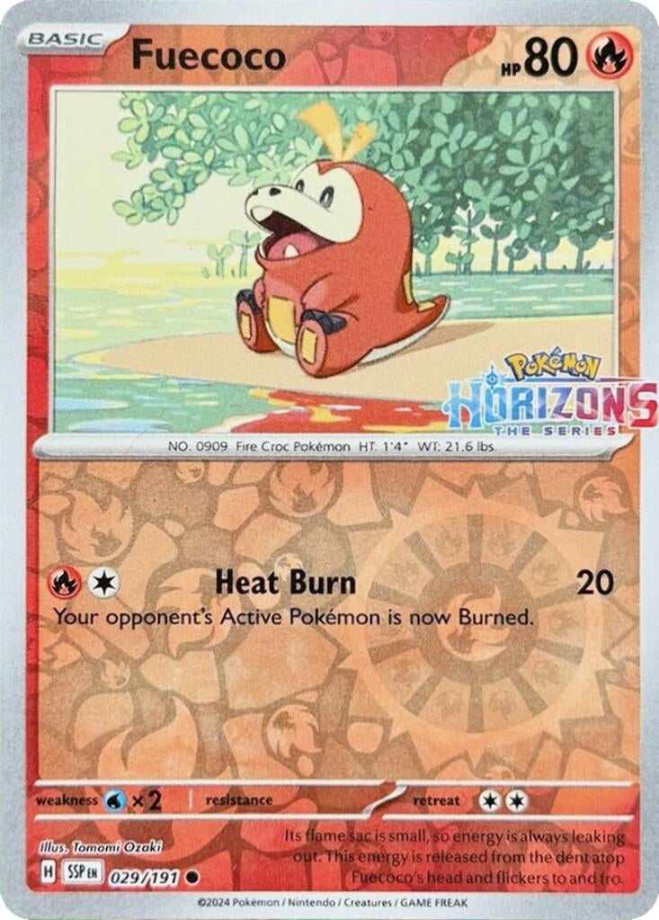 Image for Fuecoco (029/191) (MCAP) - Pokemon