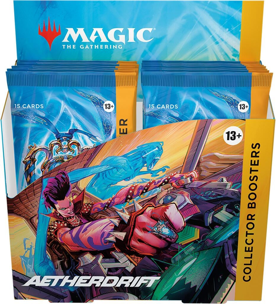 Image for Aetherdrift - Collector Booster Display - Magic: The Gathering
