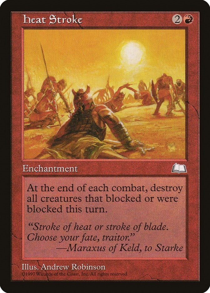 Image for Heat Stroke - Magic: The Gathering