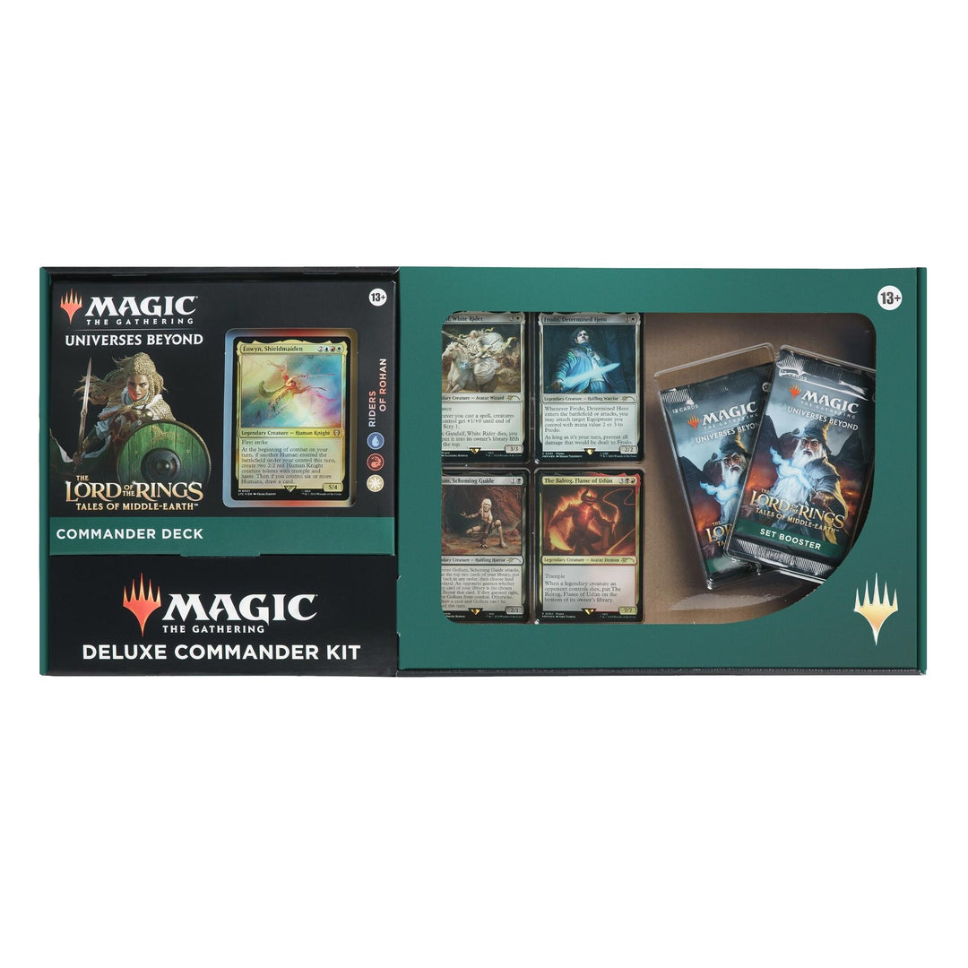 Image for The Lord of the Rings: Tales of Middle-earth Deluxe Commander Kit - Riders of Rohan - Magic: The Gathering