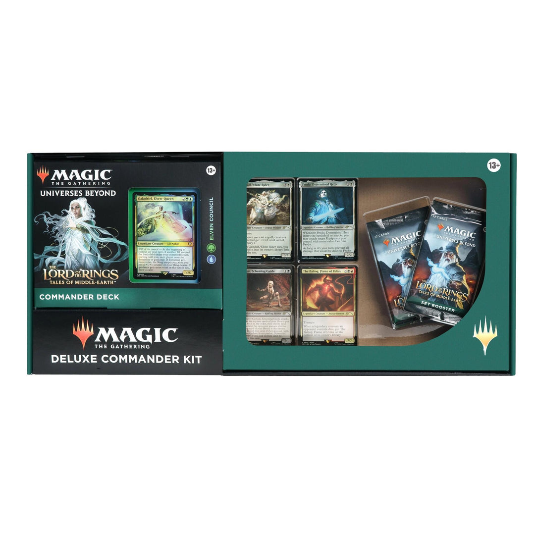 Image for The Lord of the Rings: Tales of Middle-earth Deluxe Commander Kit - Elven Council - Magic: The Gathering