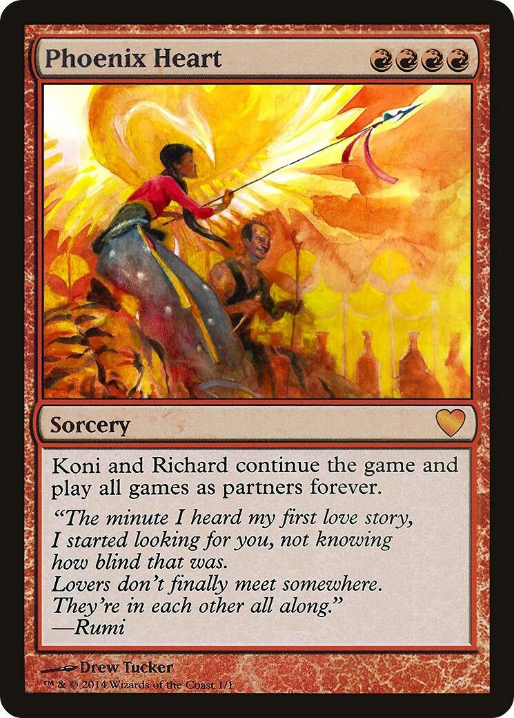 Image for Phoenix Heart (1) - Magic: The Gathering