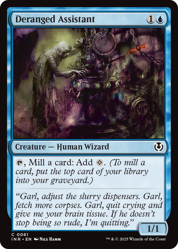Image for Deranged Assistant (61) - Magic: The Gathering