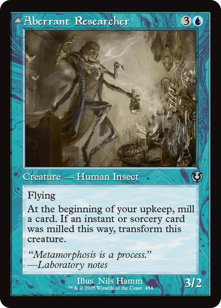 Image for Aberrant Researcher (Retro Frame) (454) (INR) - Magic: The Gathering