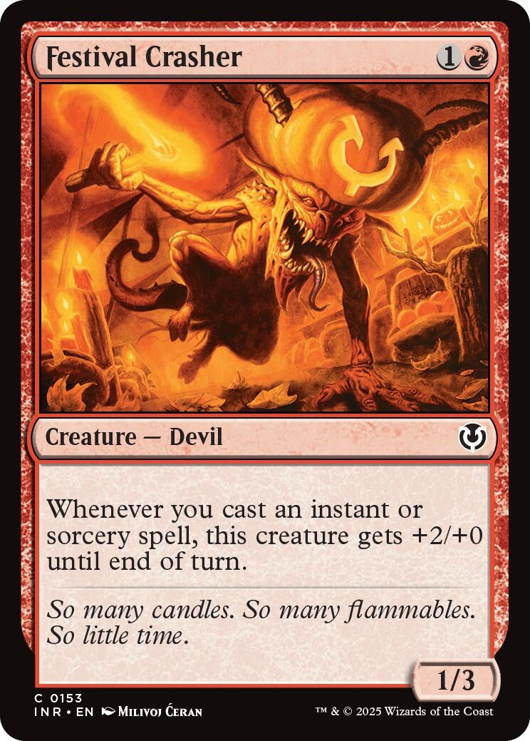Image for Festival Crasher (153) - Magic: The Gathering