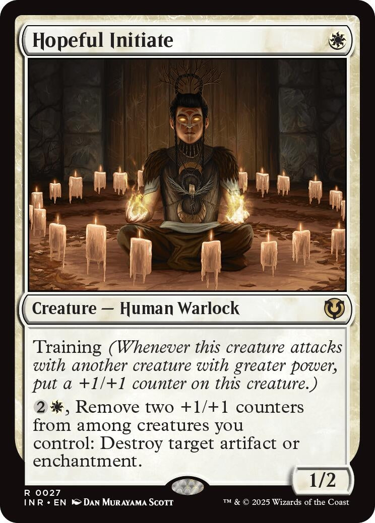 Image for Hopeful Initiate (27) - Magic: The Gathering