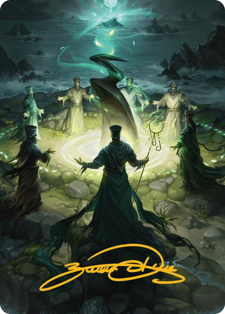 Image for Cryptolith Rite Art Card (Gold-Stamped Signature) (14) (ASINR) - Magic: The Gathering