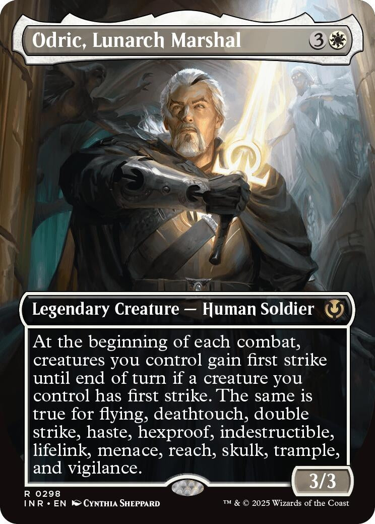 Image for Odric, Lunarch Marshal (Borderless) (298) - Magic: The Gathering