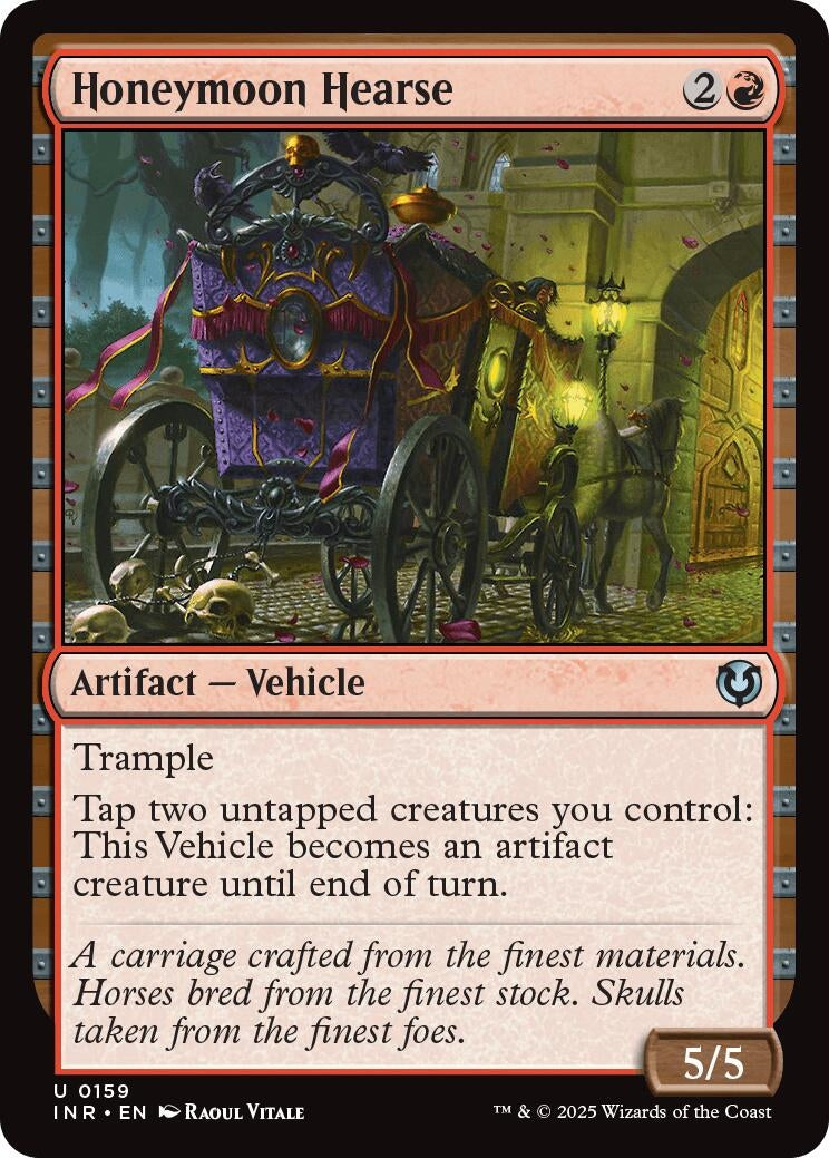 Image for Honeymoon Hearse (159) - Magic: The Gathering