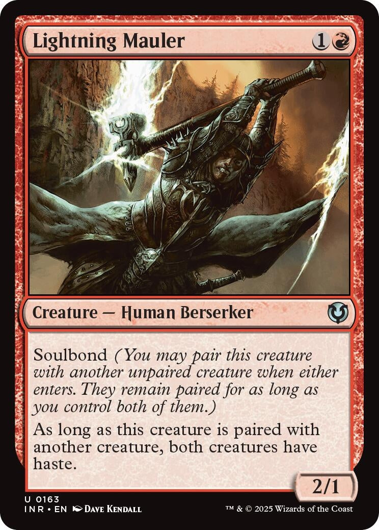 Image for Lightning Mauler (163) - Magic: The Gathering