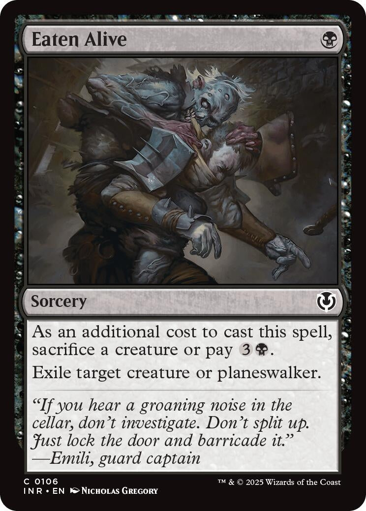 Image for Eaten Alive (106) - Magic: The Gathering