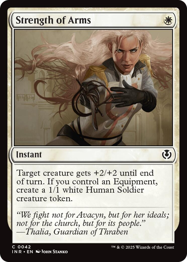 Image for Strength of Arms (42) - Magic: The Gathering