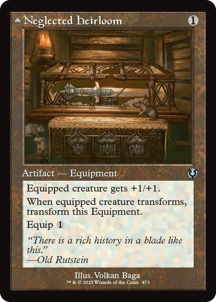 Image for Neglected Heirloom (Retro Frame) (473) - Magic: The Gathering