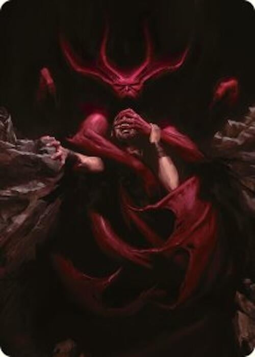 Image for Infernal Grasp Art Card (10) (ASINR) - Magic: The Gathering