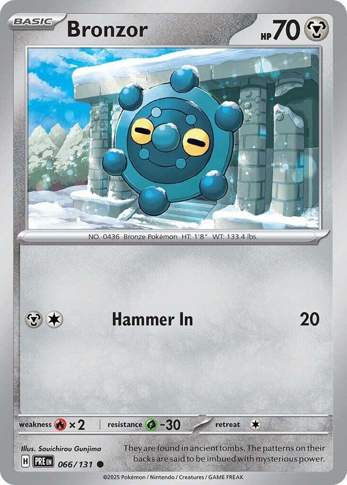 Image for Bronzor (066/131) (PRE) - Pokemon