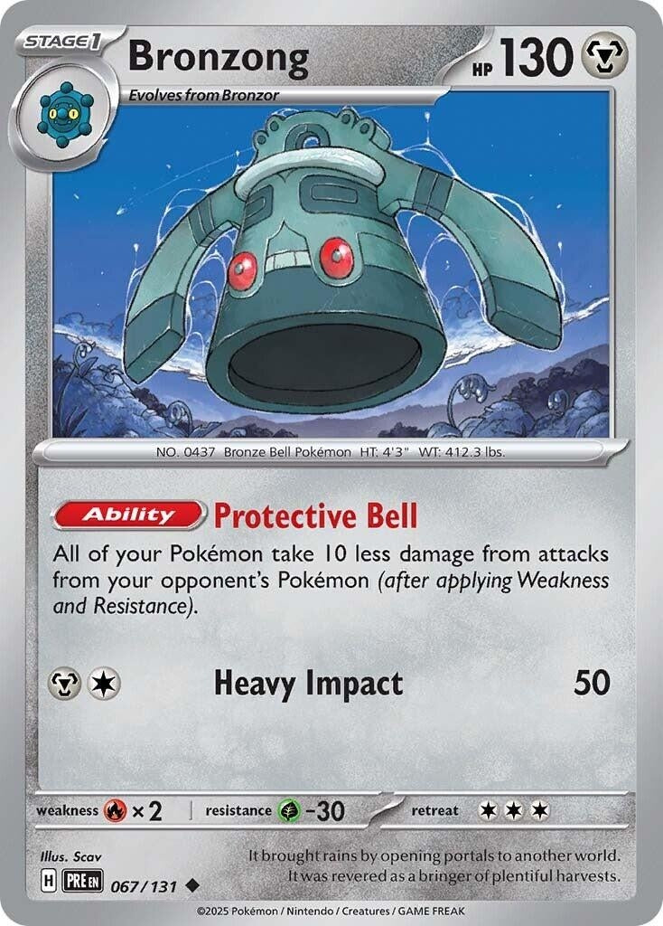 Image for Bronzong (067/131) (PRE) - Pokemon