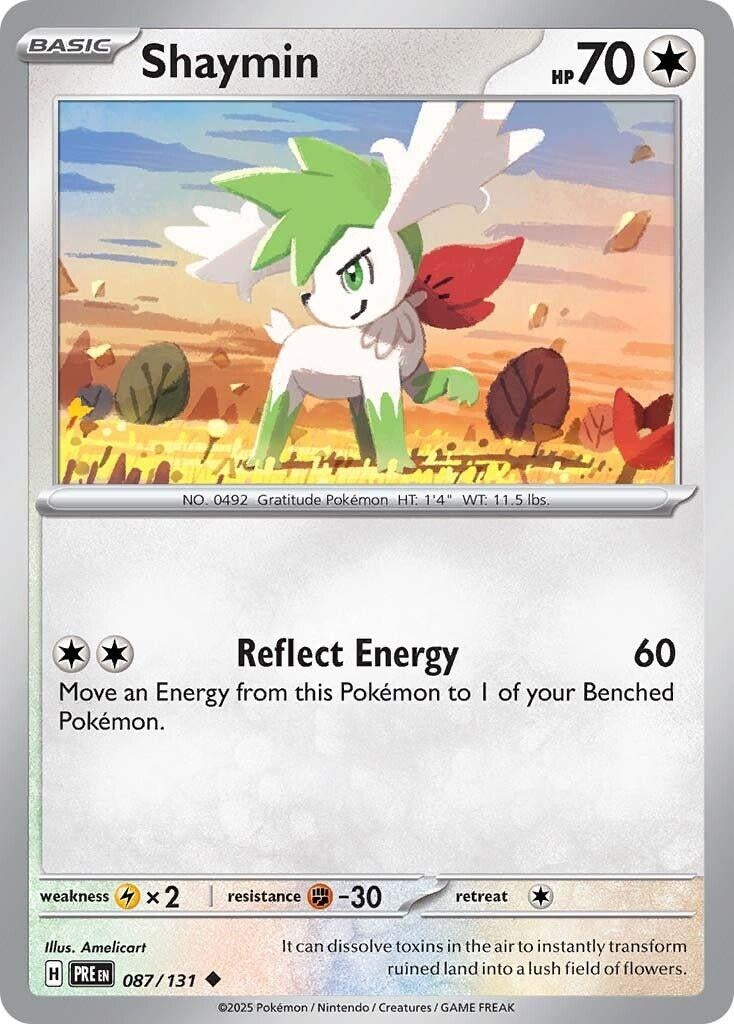 Image for Shaymin (087/131) (PRE) - Pokemon