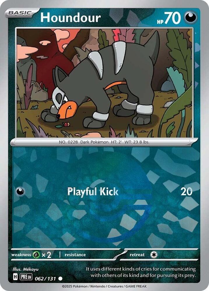 Image for Houndour (Poke Ball Pattern) (062/131) (PRE) - Pokemon
