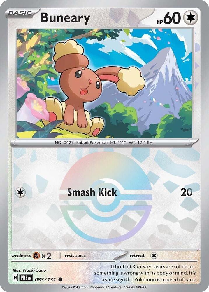 Image for Buneary (Poke Ball Pattern) (083/131) (PRE) - Pokemon