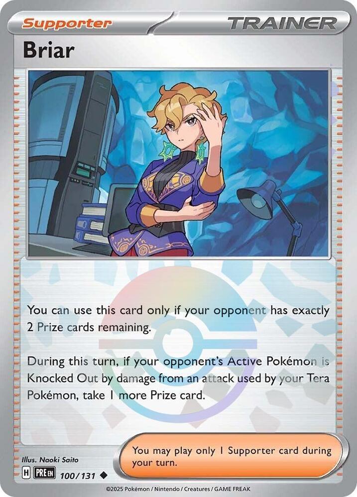 Image for Briar (Poke Ball Pattern) (100/131) (PRE) - Pokemon