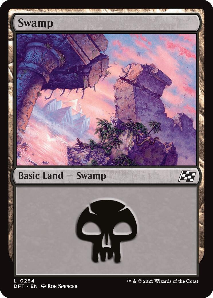 Image for Swamp (0284) (284) (DFT) - Magic: The Gathering