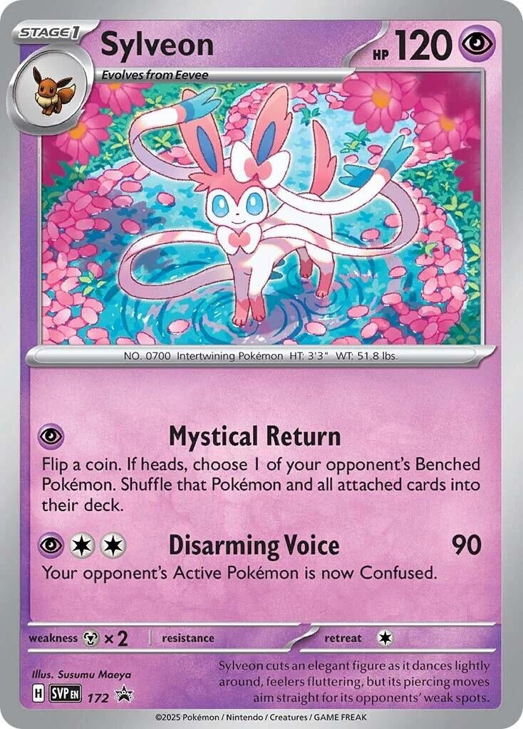 Image for Sylveon - 172 (Cosmos Holo) (172) (SVP) - Pokemon
