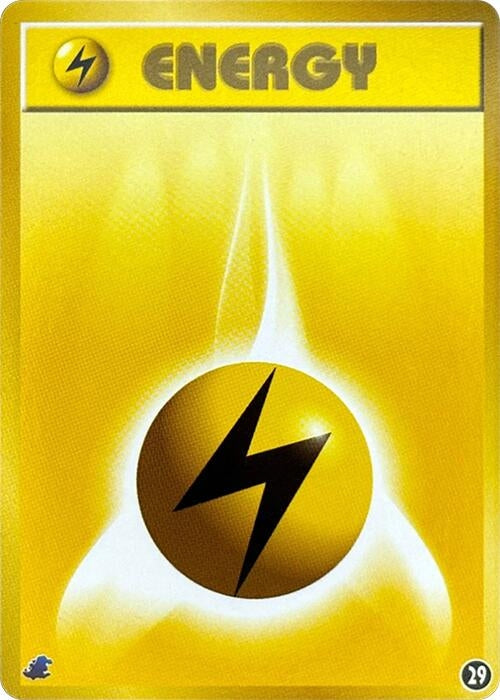 Image for Basic Lightning Energy - 29 (29) - Pokemon Japan