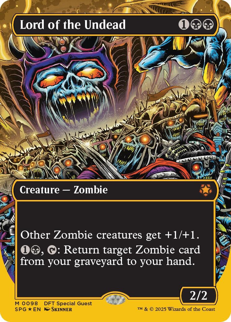 Image for Lord of the Undead (Borderless) (First-Place Foil) (98) - Magic: The Gathering