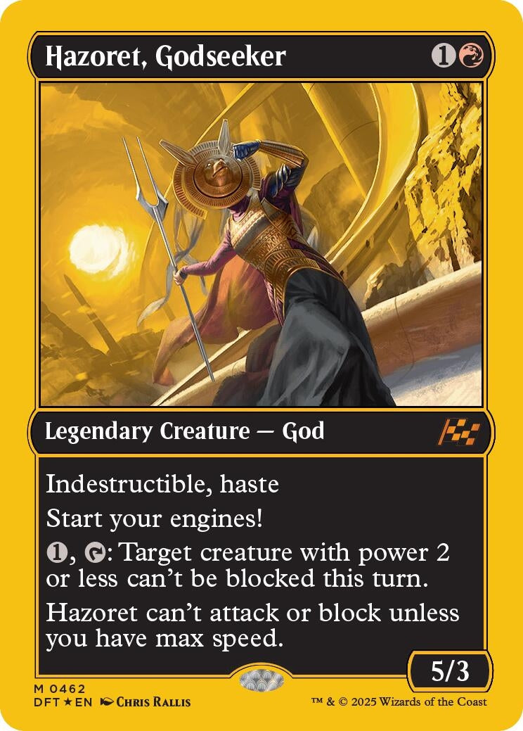 Image for Hazoret, Godseeker (First-Place Foil) (462) - Magic: The Gathering