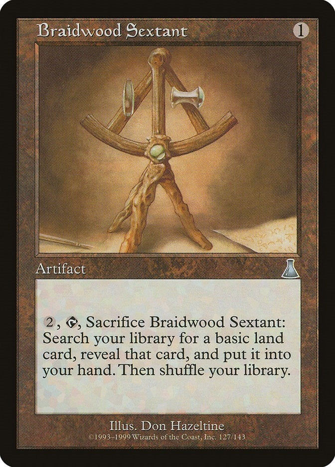 Image for Braidwood Sextant (127) - Magic: The Gathering