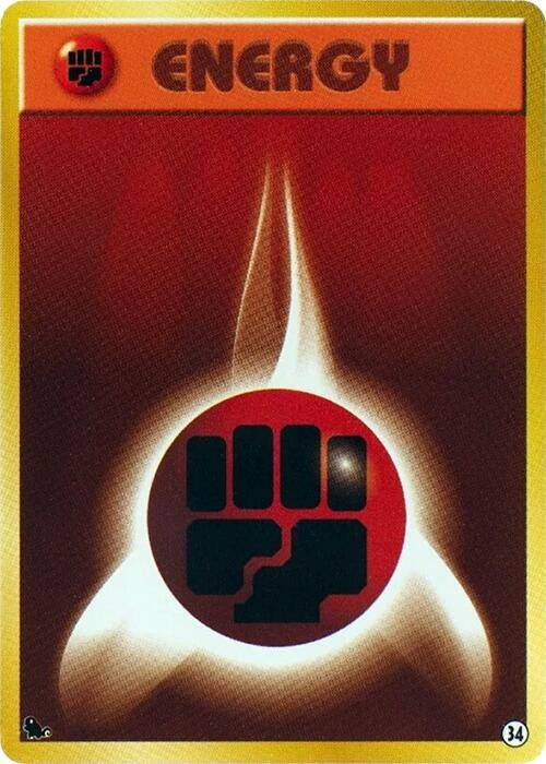 Image for Basic Fighting Energy - 34 (34) - Pokemon Japan