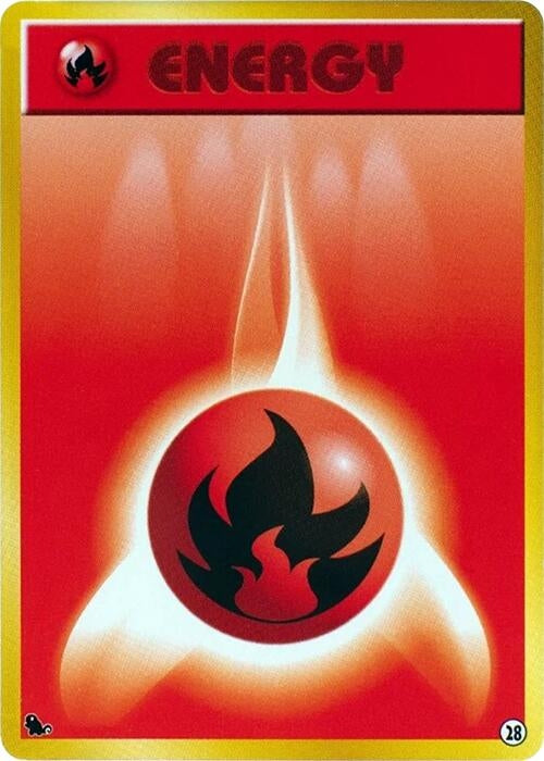 Image for Basic Fire Energy - 28 (28) - Pokemon Japan