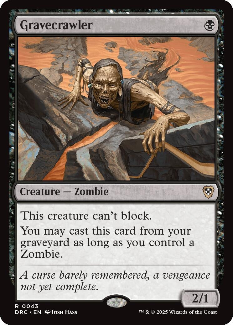 Image for Gravecrawler (43) - Magic: The Gathering