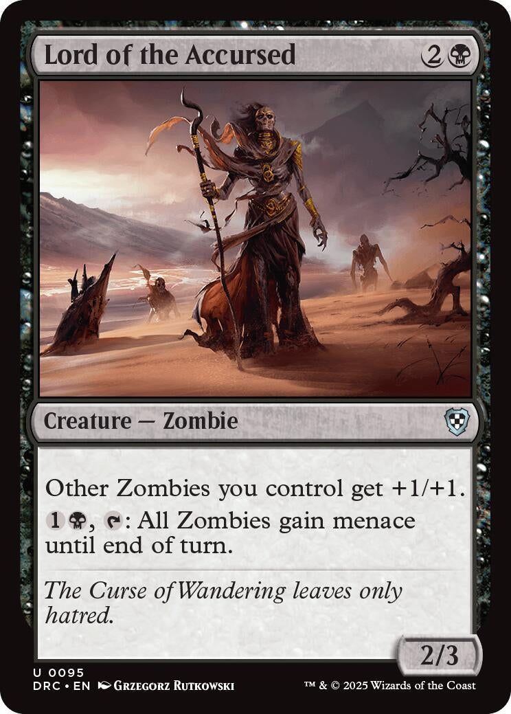 Image for Lord of the Accursed (95) - Magic: The Gathering
