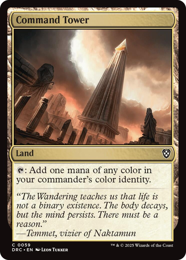 Image for Command Tower (0059) (59) - Magic: The Gathering