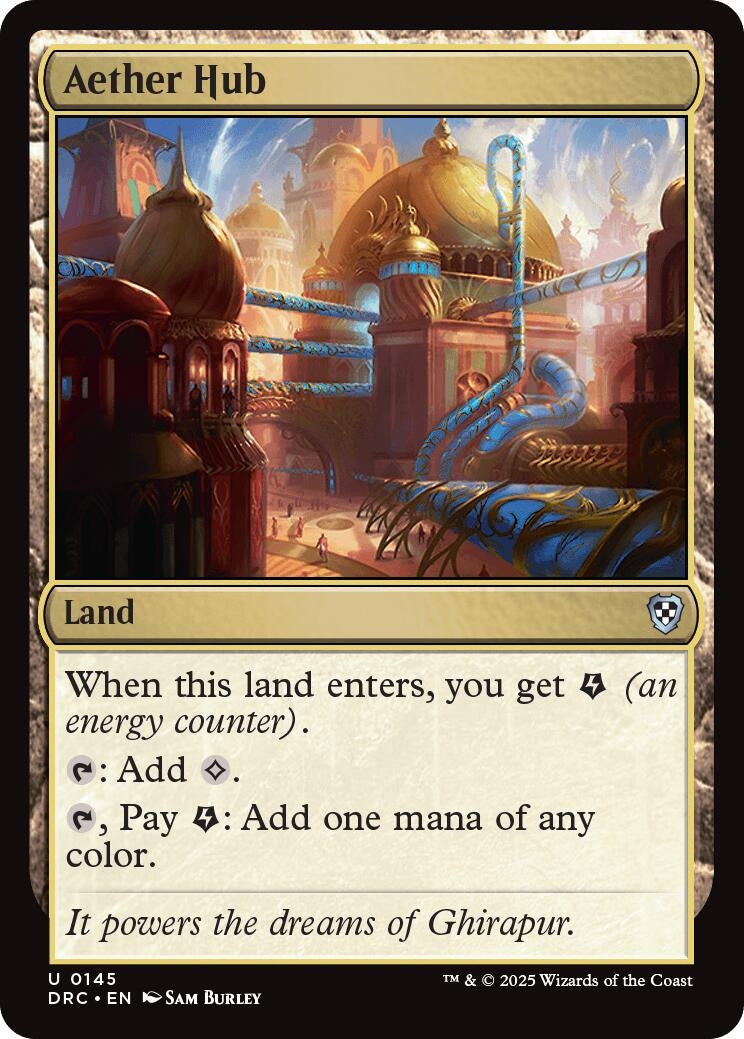 Image for Aether Hub (145) - Magic: The Gathering