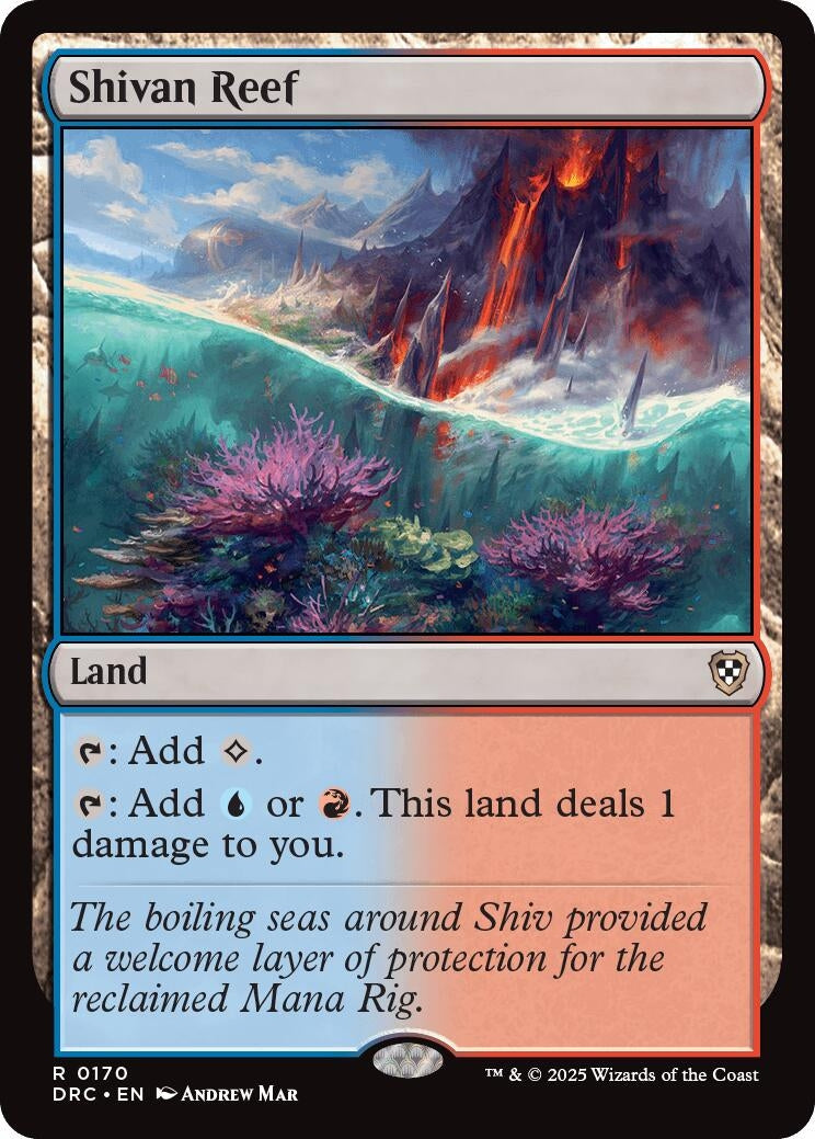 Image for Shivan Reef (170) - Magic: The Gathering