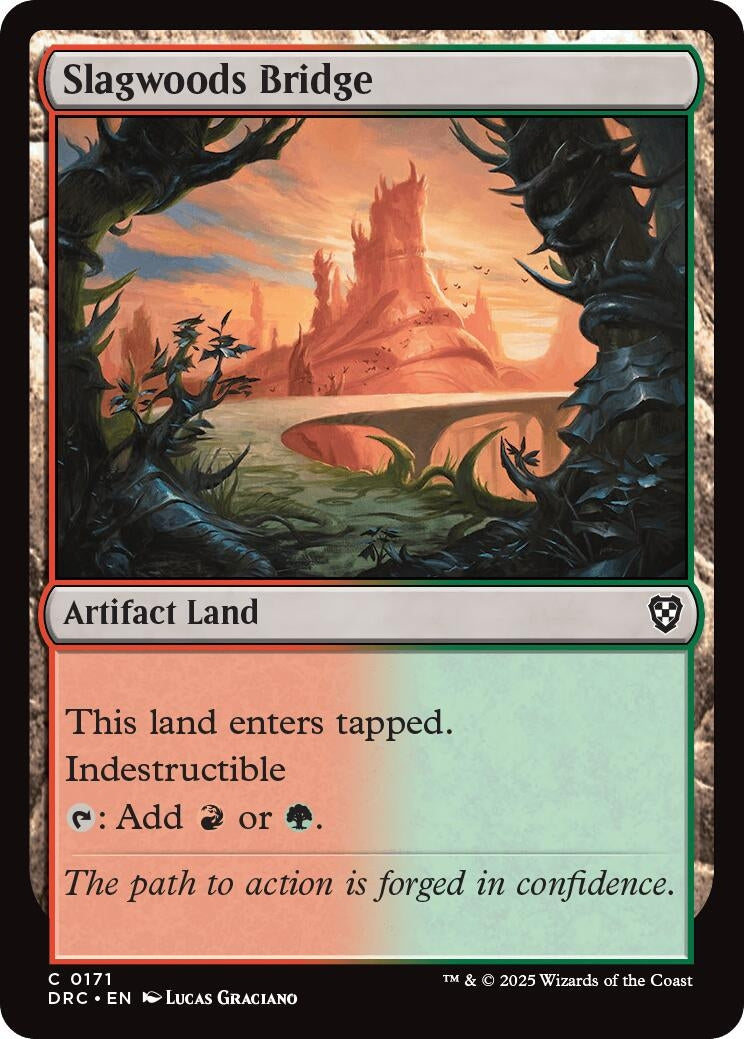 Image for Slagwoods Bridge (171) - Magic: The Gathering