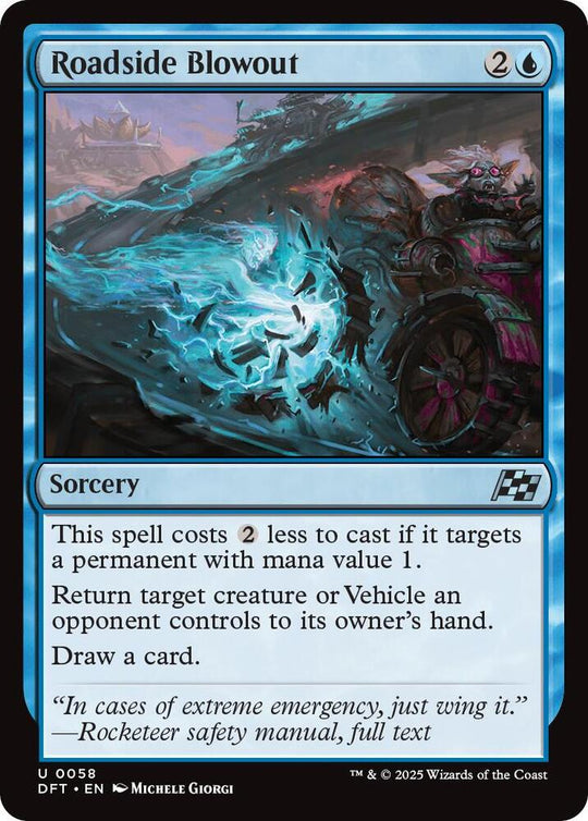 Image for Roadside Blowout (58) - Magic: The Gathering