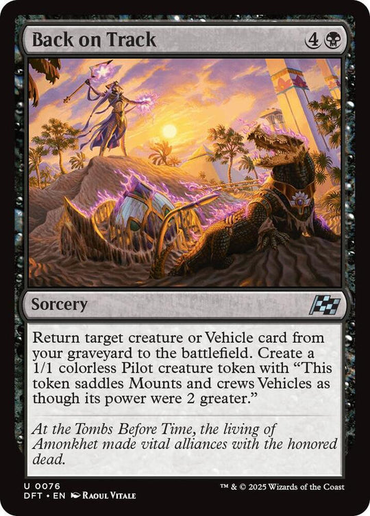 Image for Back on Track (76) - Magic: The Gathering
