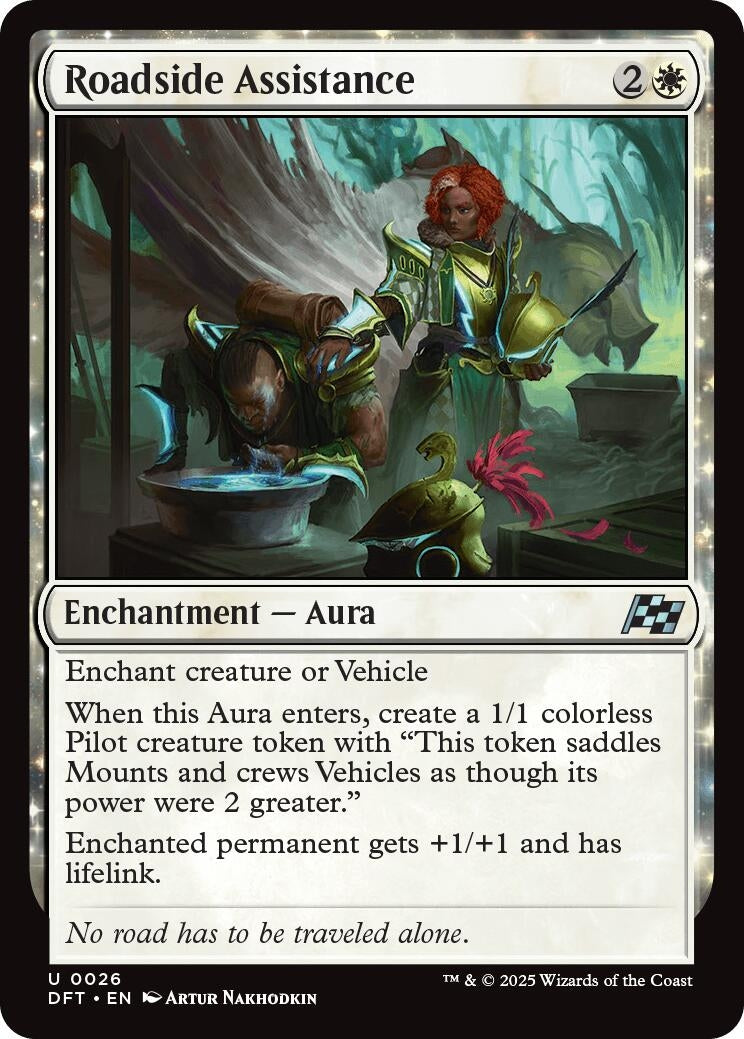 Image for Roadside Assistance (26) (DFT) - Magic: The Gathering