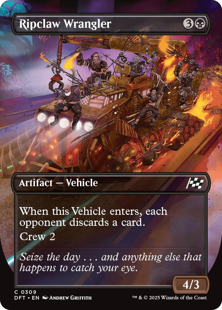 Image for Ripclaw Wrangler (Borderless) (309) (DFT) - Magic: The Gathering