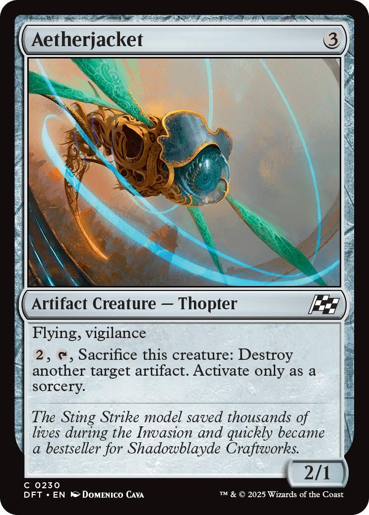 Image for Aetherjacket (230) - Magic: The Gathering