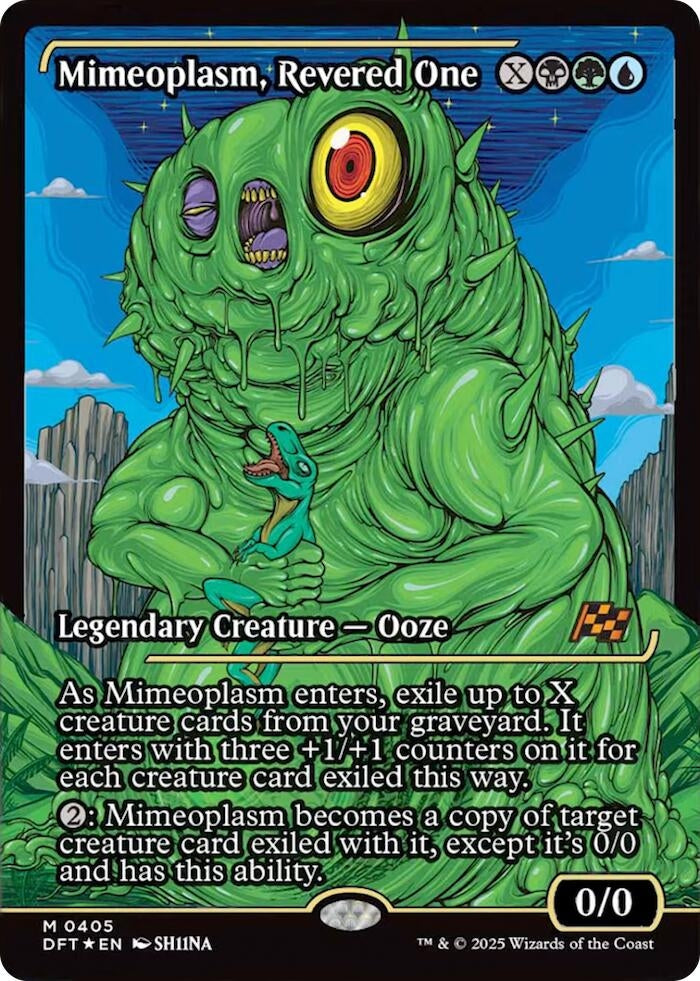 Image for Mimeoplasm, Revered One (Showcase) (405) (DFT) - Magic: The Gathering