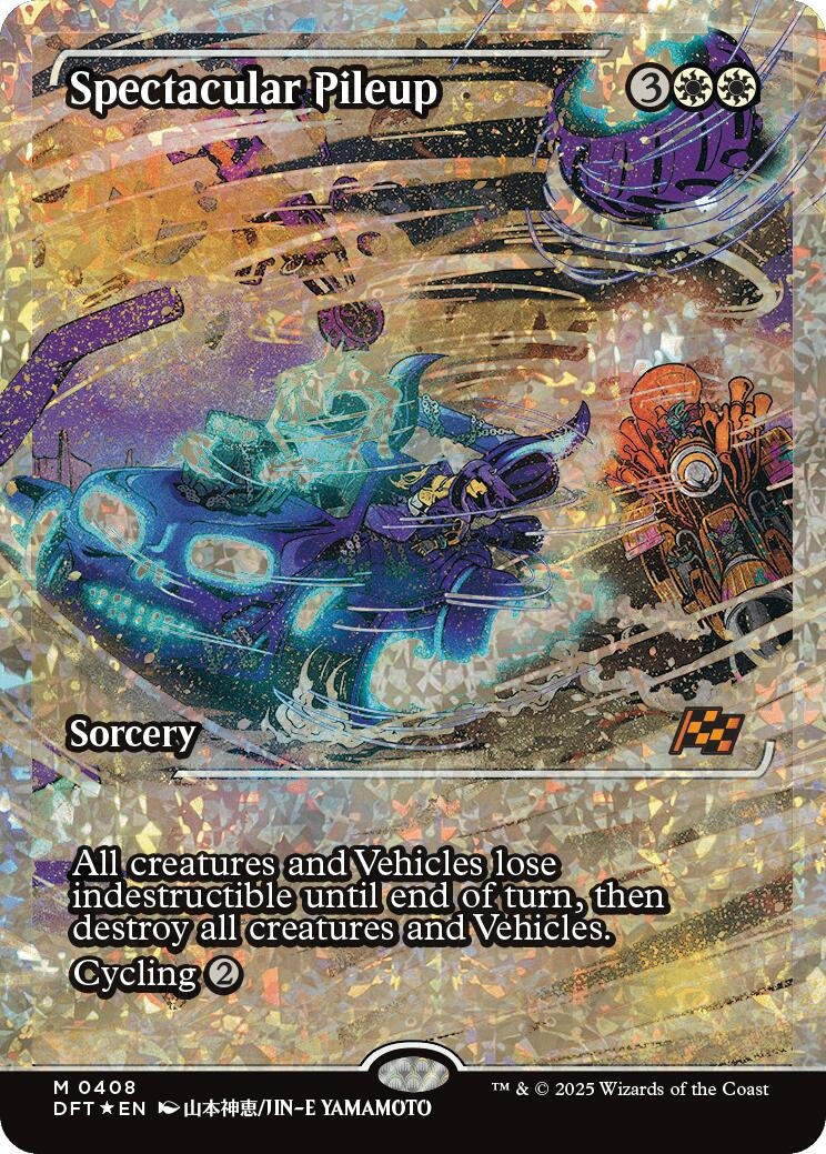 Image for Spectacular Pileup (Showcase) (Fracture Foil) (408) (DFT) - Magic: The Gathering