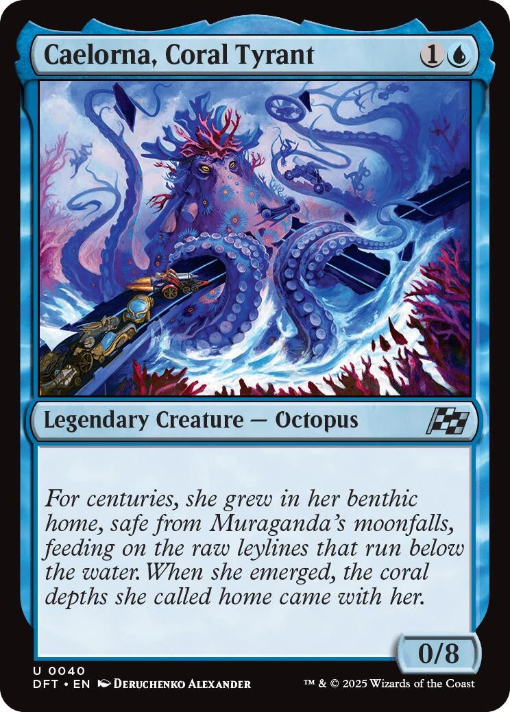 Image for Caelorna, Coral Tyrant (40) - Magic: The Gathering