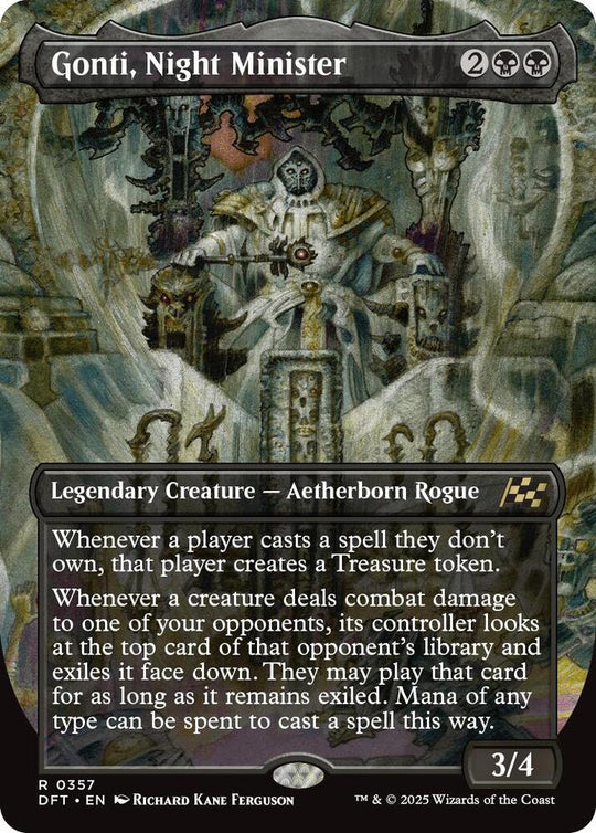 Image for Gonti, Night Minister (Borderless) (357) - Magic: The Gathering
